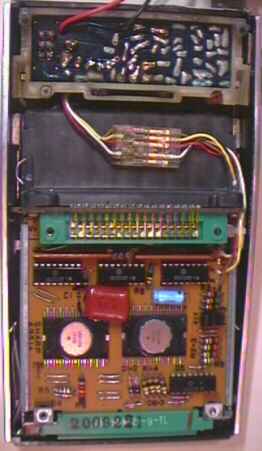 Image of open Sharp EL-811